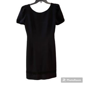 Donna Morgan Black Shift Dress